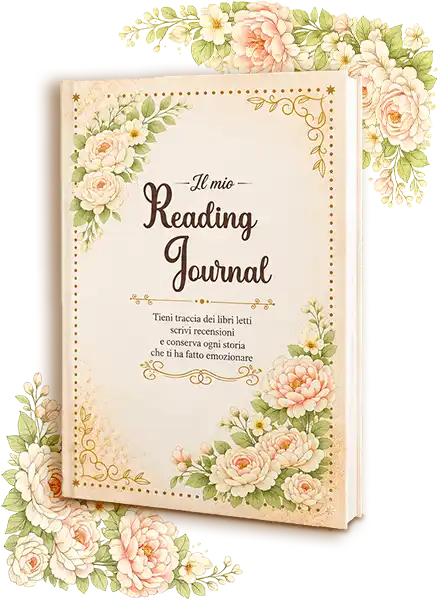 Il mio Reading Journal - diario di lettura floreale