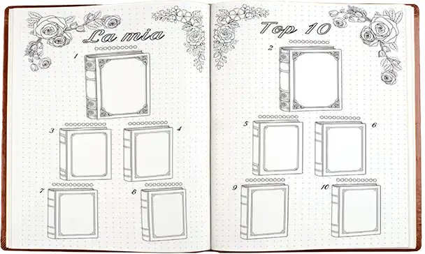 La mia Top 10 del Reading Journal